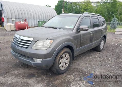 2009 Kia Borrego Ex V6 from USA, damaged, VIN KNDJH741495030613